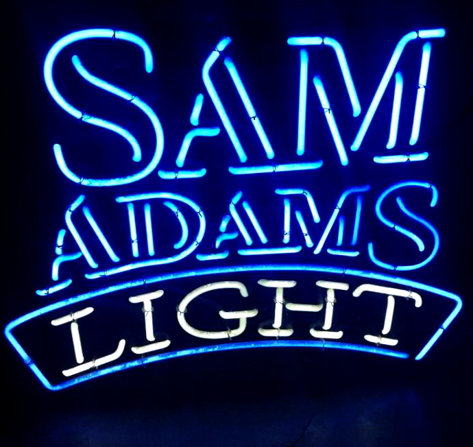 Sam Adams Light Neon Sign
